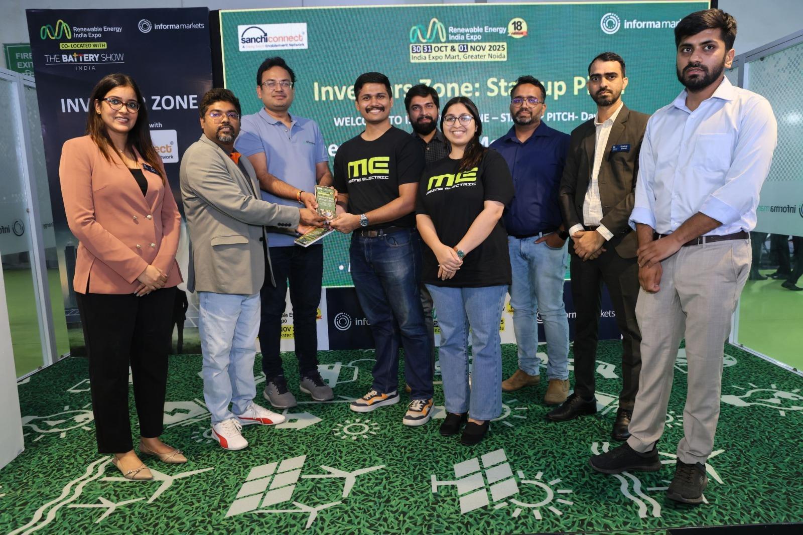 MEINE Electric was selected as the Investor's Pick Startup at The Battery Show, 2025